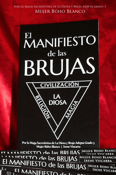 Cubierta de El Manifiesto de las Brujas es un libro esencial de La Brujeria