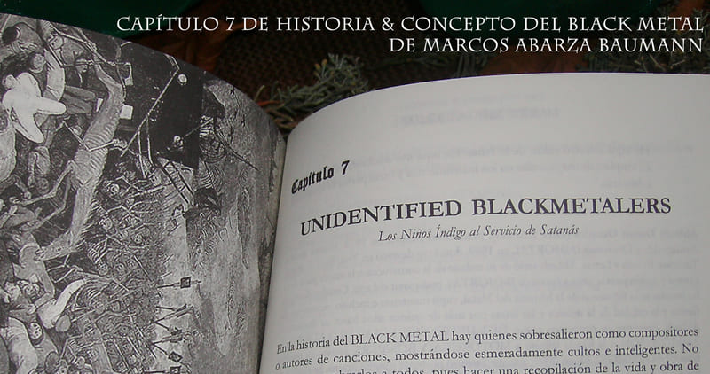 historia del heavy metal, historia y concepto del black metal, marcos abarza, marcos abarza baumann, marcos abarza libros, metal, argentina, libros de black metal